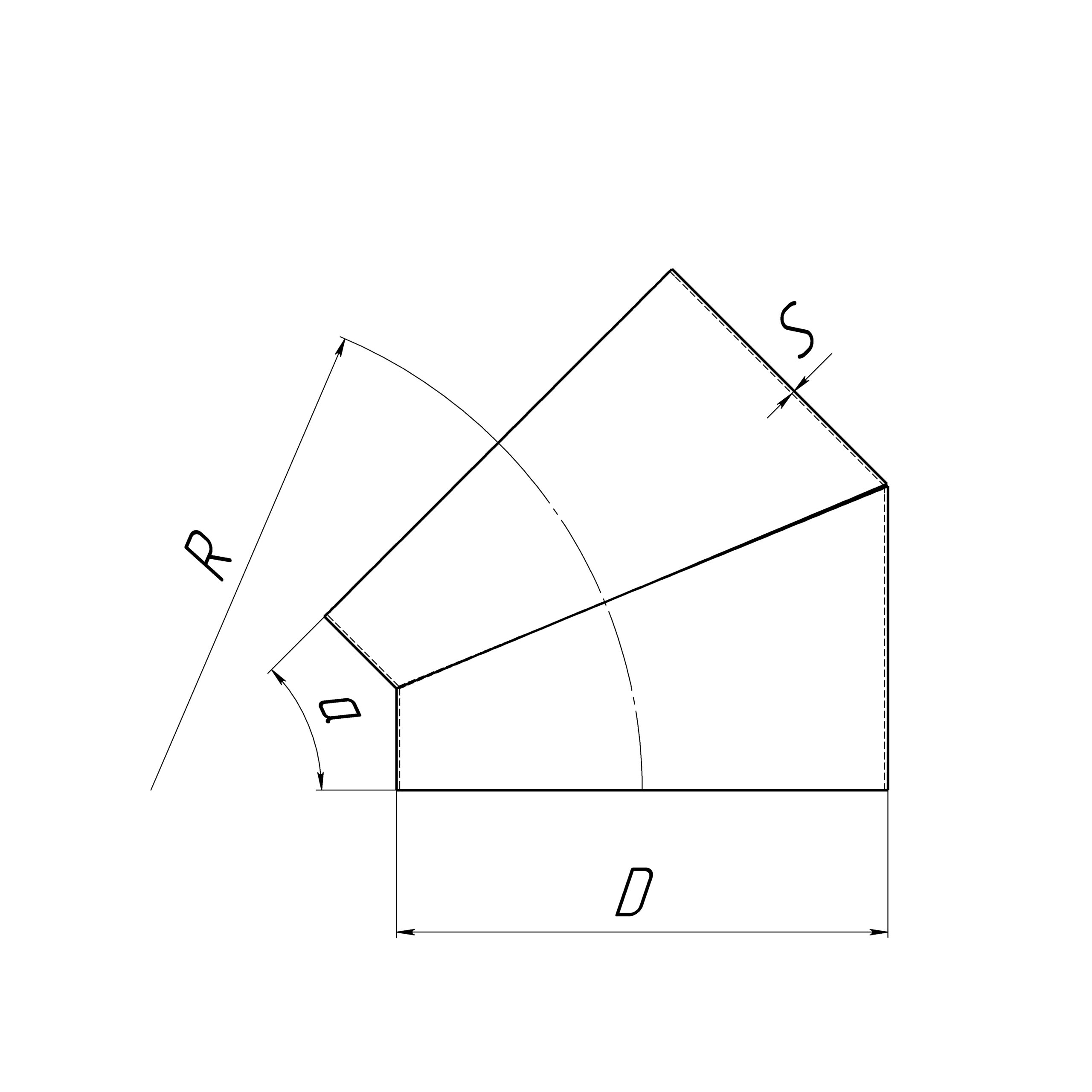 7. Отвод 45